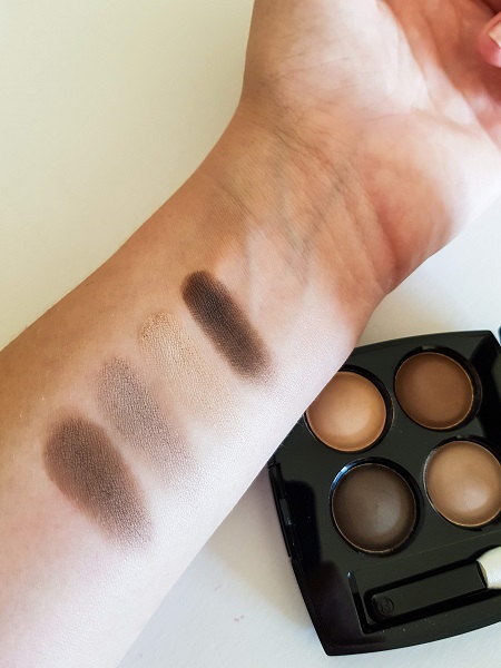 chanel les 4 ombres clair-obscur swatches